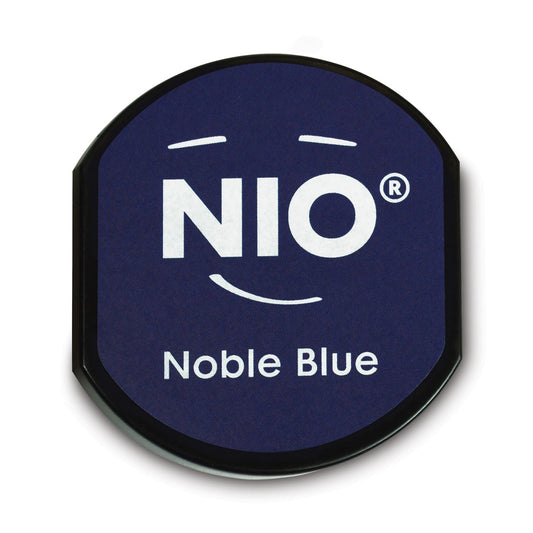 Consolidated Stamp Ink Pad for NIO Stamp with Voucher, 2.75" x 2.75", Noble Blue (071510)