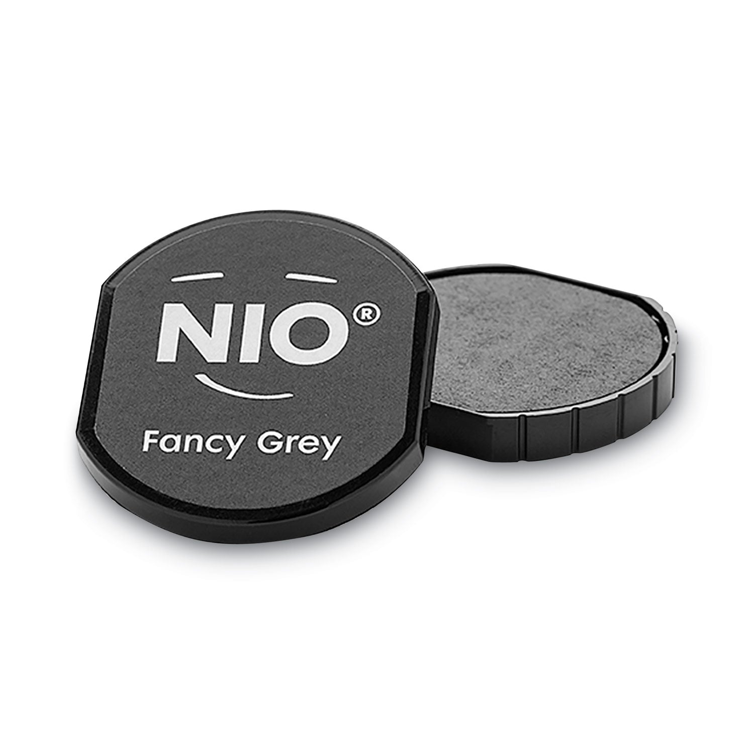 Consolidated Stamp Ink Pad for NIO Stamp with Voucher, 2.75" x 2.75", Fancy Gray (071519)