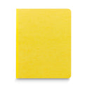 Smead Prong Fastener Premium Pressboard Report Cover, Two-Piece Prong Fastener, 3" Capacity, 8.5 x 11, Yellow/Yellow (81852)