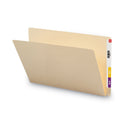 Smead Extended End Tab Manila Folders, Straight Tabs, Legal Size, 0.75" Expansion, Manila, 100/Box (27250)