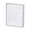 Smead Poly Side-Load Envelopes, Fold-Over Closure, 9.75 x 11.63, Clear, 5/Pack (89661)