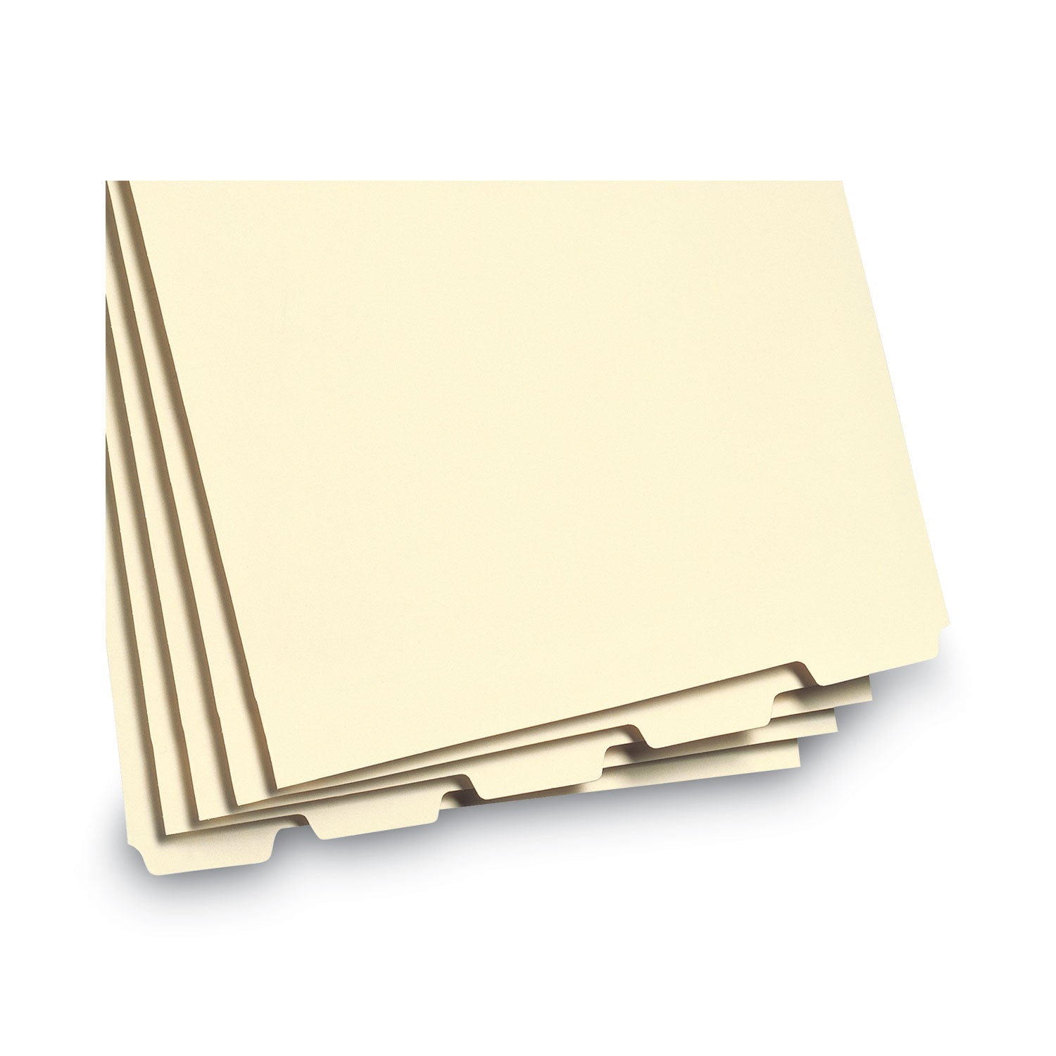 Smead Stackable Folder Dividers with Fasteners, 1/5-Cut Bottom Tab, 1 Fastener, Legal Size, Manila, 4 Dividers/Set, 50 Sets (35650)