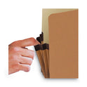 Smead Redrope Drop Front File Pockets, 1.75" Expansion, Letter Size, Redrope, 50/Box (73800)