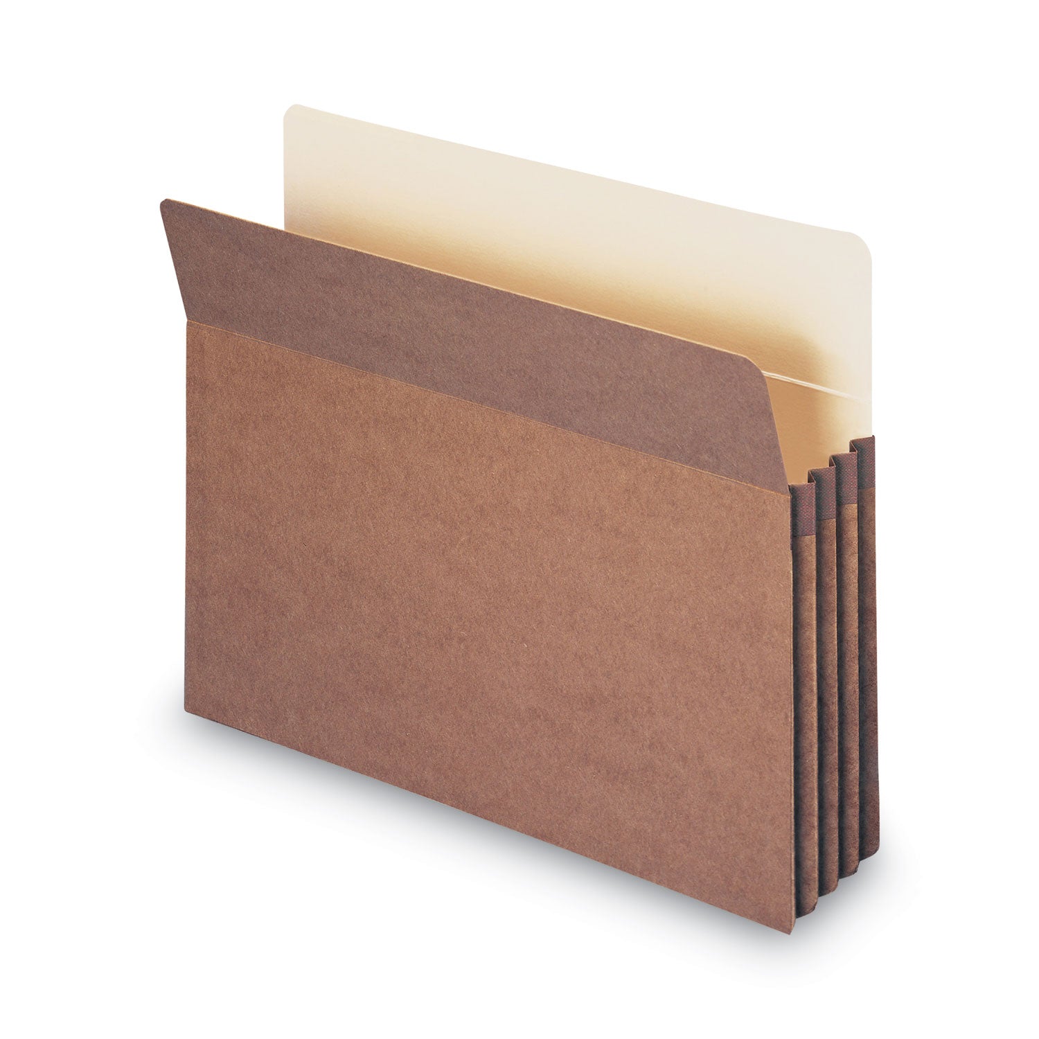 Smead Redrope Drop Front File Pockets, 3.5" Expansion, Letter Size, Redrope, 50/Box (73805)