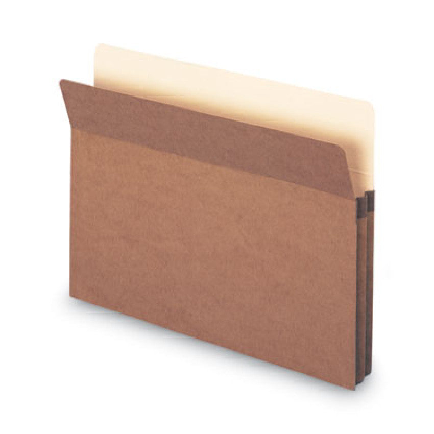 Redrope Drop Front File Pockets, 1.75" Expansion, Letter Size, Redrope, 25/Box