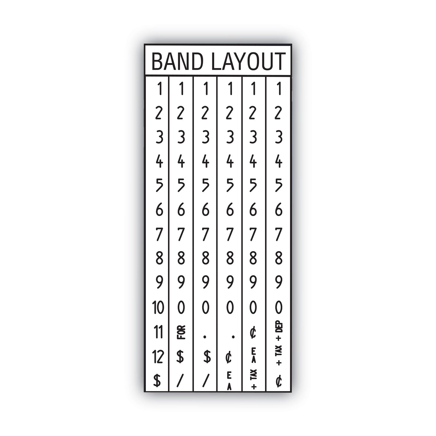 Garvey Pricemarker Kit, Model 22-6, 1-Line, 6 Characters/Line, 0.81 x 0.44 Label Size (090971)