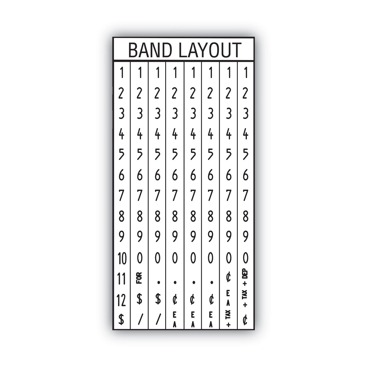 Garvey Pricemarker Kit, Model 22-8, 1-Line, 8 Characters/Line, 0.81 x 0.44 Label Size (090972)