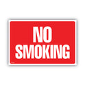 COSCO Two-Sided Signs, No Smoking/No Fumar, 8 x 12, Red (098068)