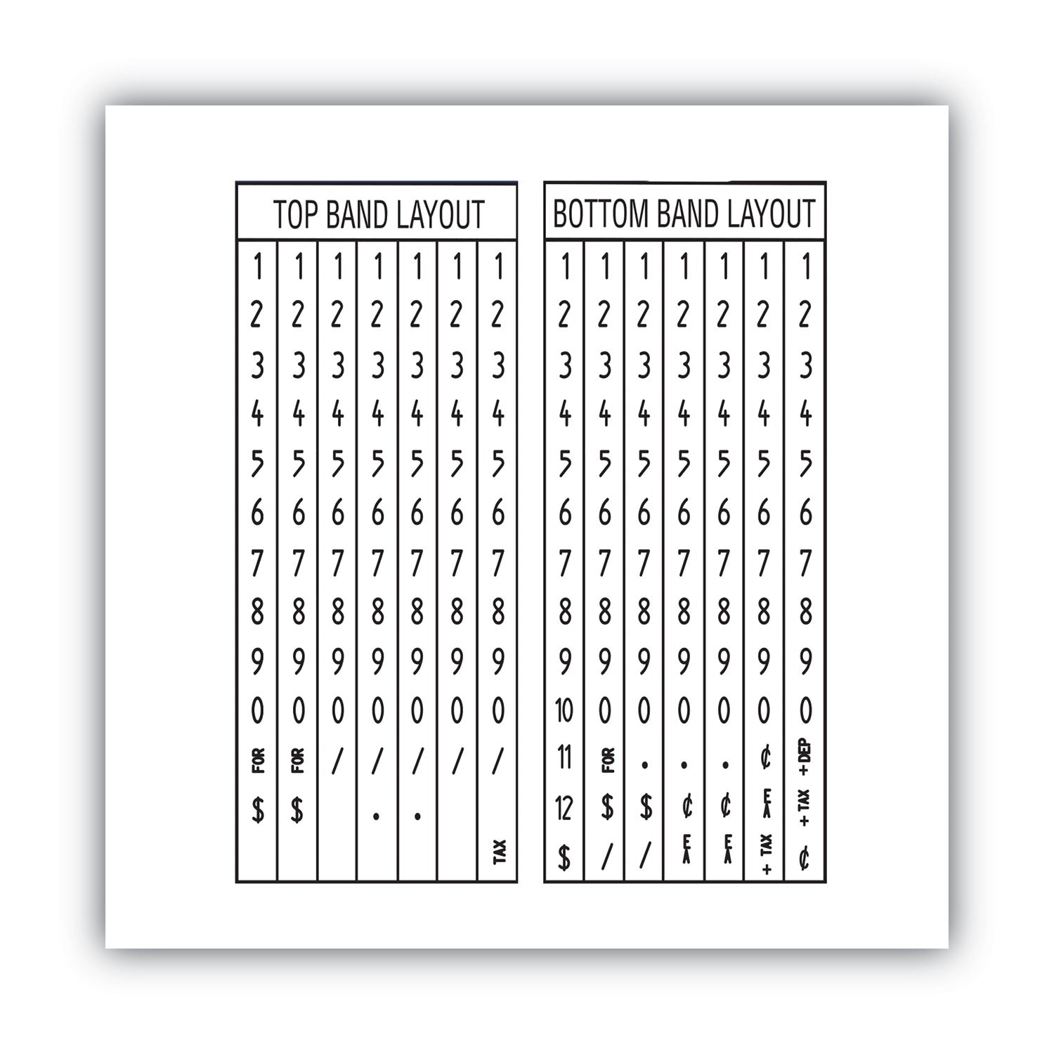 Garvey Pricemarker, Model 22-77, 2-Line, 7 Characters/Line, 0.81 x 0.63 Label Size (090941)