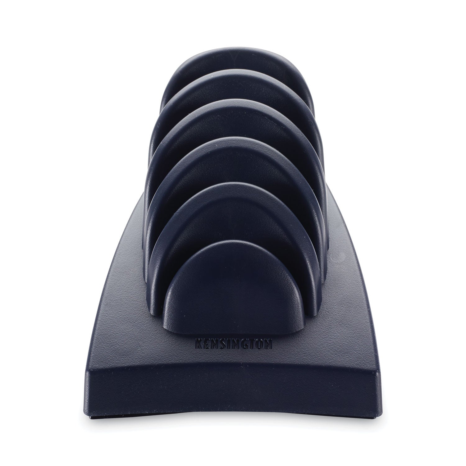 Kensington InSight Priority Puck Five-Slot Desktop Copyholder, Plastic, Blue (62061)