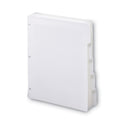 Smead Three-Ring Binder Index Divider, 5-Tab, 11 x 8.5, White, 20 Sets (89415)