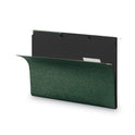 Smead Interior File Folders, 1/3-Cut Tabs: Assorted, Letter Size, 0.75" Expansion, Black/Gray, 100/Box (10243)