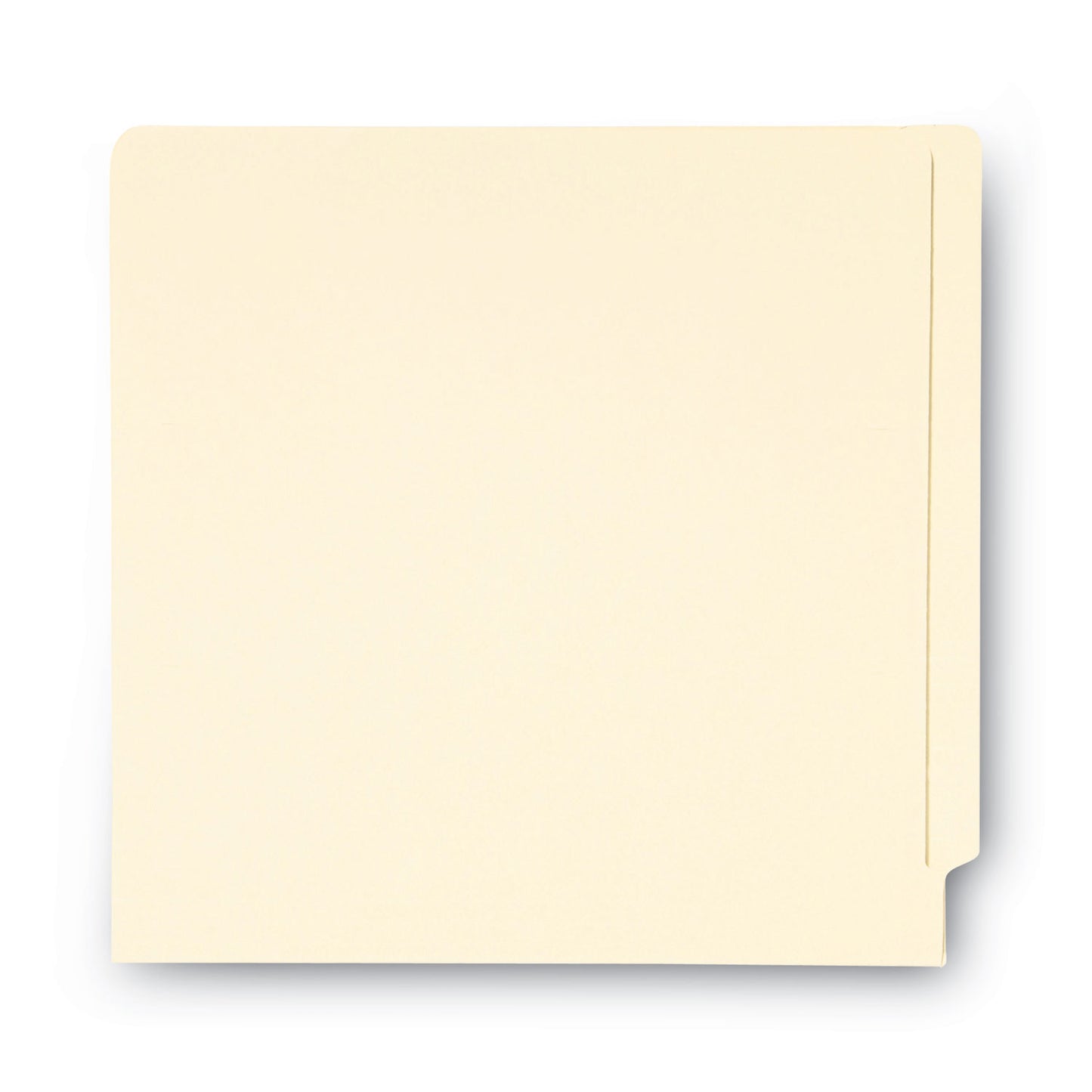 Smead End Tab Folders with Antimicrobial Product Protection, Straight Tabs, Letter Size, 0.75" Expansion, Manila, 100/Box (24113)
