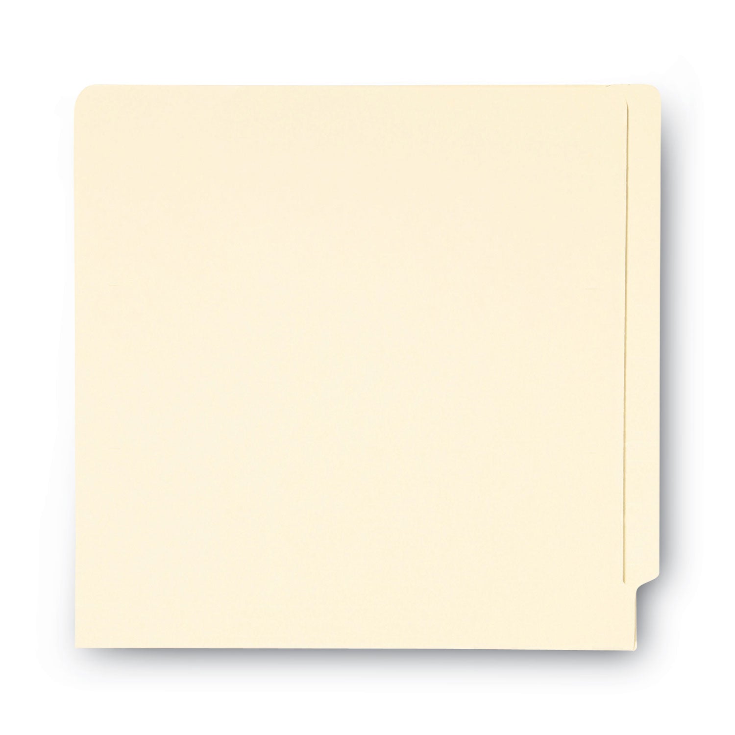 Smead End Tab Folders with Antimicrobial Product Protection, Straight Tabs, Letter Size, 0.75" Expansion, Manila, 100/Box (24113)
