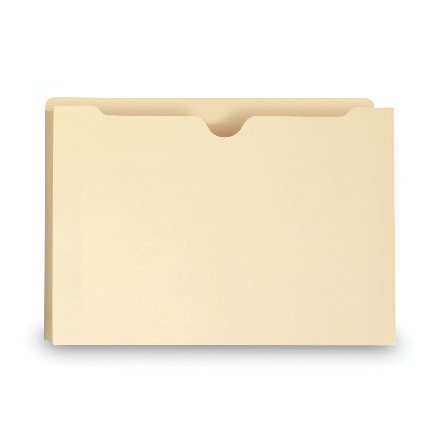 Smead 100% Recycled Top Tab File Jackets, Straight Tab, Legal Size, Manila, 50/Box (75607)