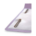 Smead Top Tab Colored Fastener Folders, 0.75" Expansion, 2 Fasteners, Letter Size, Lavender Exterior, 50/Box (12440)