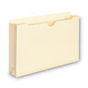 Smead 100% Recycled Top Tab File Jackets, Straight Tab, Legal Size, Manila, 50/Box (75607)