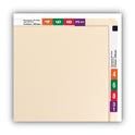Smead Heavyweight Manila End Tab Conversion File Folders, Straight Tabs, Letter Size, 0.75" Expansion, Manila, 100/Box (24190)