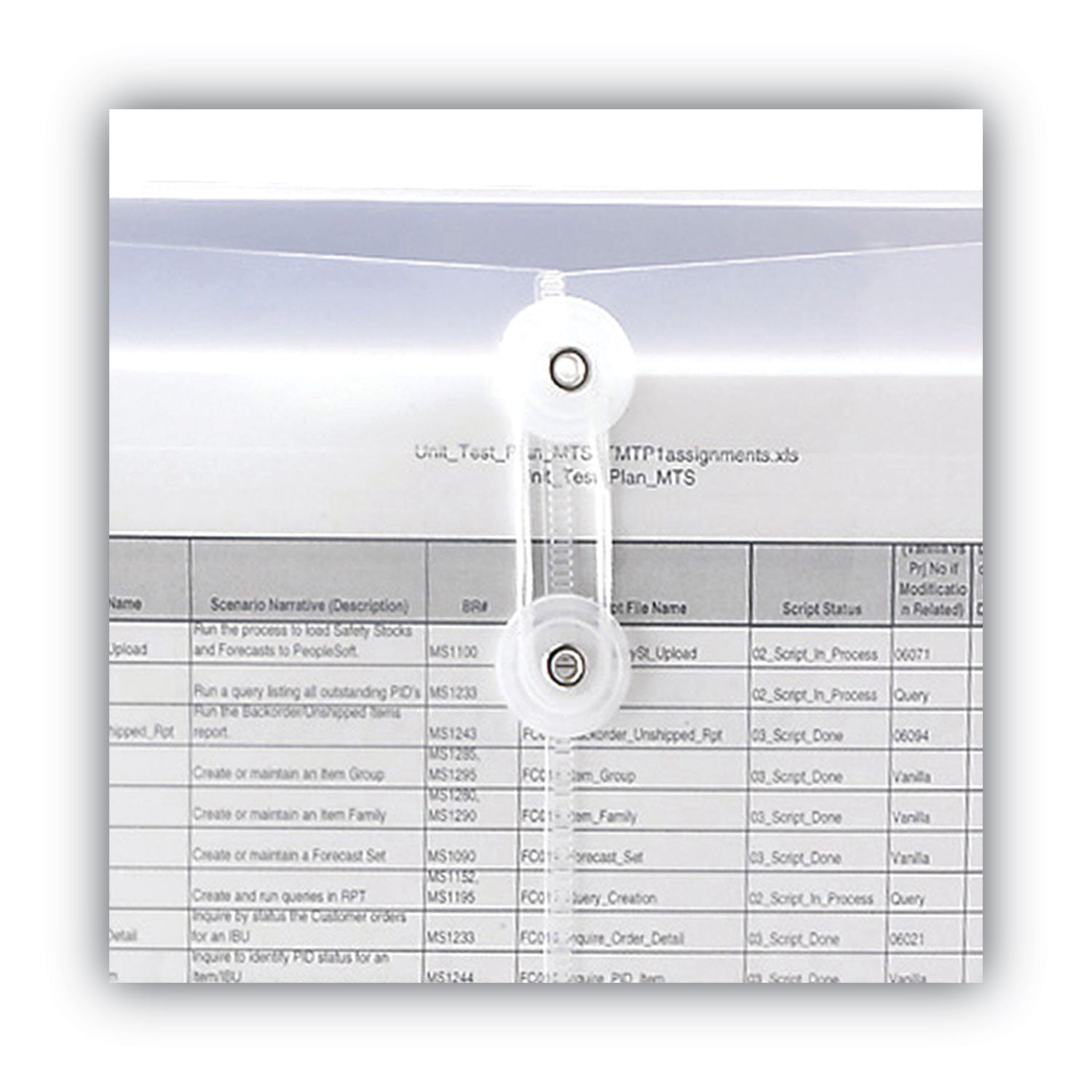 Smead Poly String and Button Interoffice Envelopes, Open-Side (Horizontal), 9.75 x 11.63, Clear, 5/Pack (89521)