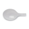 Dixie Plastic Cutlery, Heavyweight Soup Spoons, White, 1,000/Carton (SH207CT)