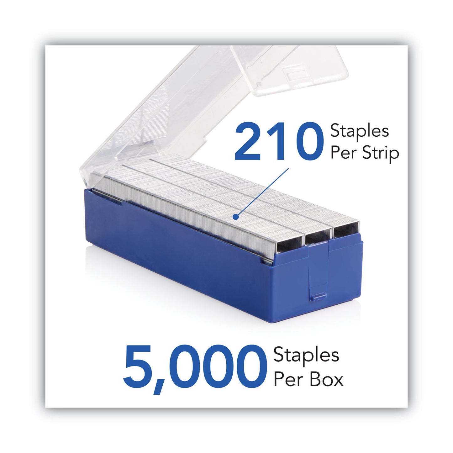 Swingline S.F. 4 Premium Staples, 0.25" Leg, 0.5" Crown, Steel, 5,000/Box (35450)