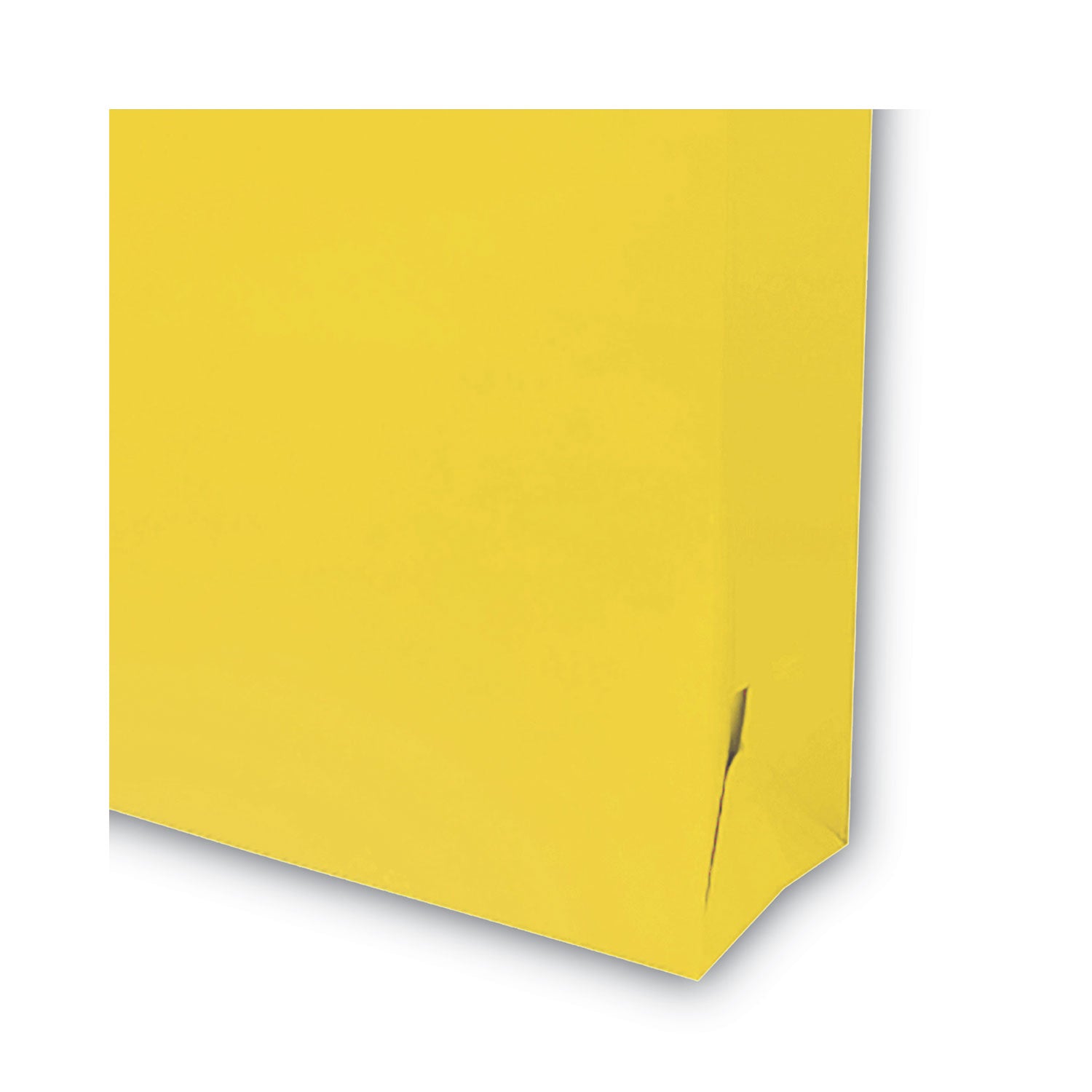 Smead Colored File Jackets with Reinforced Double-Ply Tab, Straight Tab, Letter Size, Yellow, 50/Box (75571)