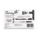 BIC Intensity Low Odor Fine Point Dry Erase Marker, Fine Bullet Tip, Assorted Colors, 4/Set (GDEP41ASST)