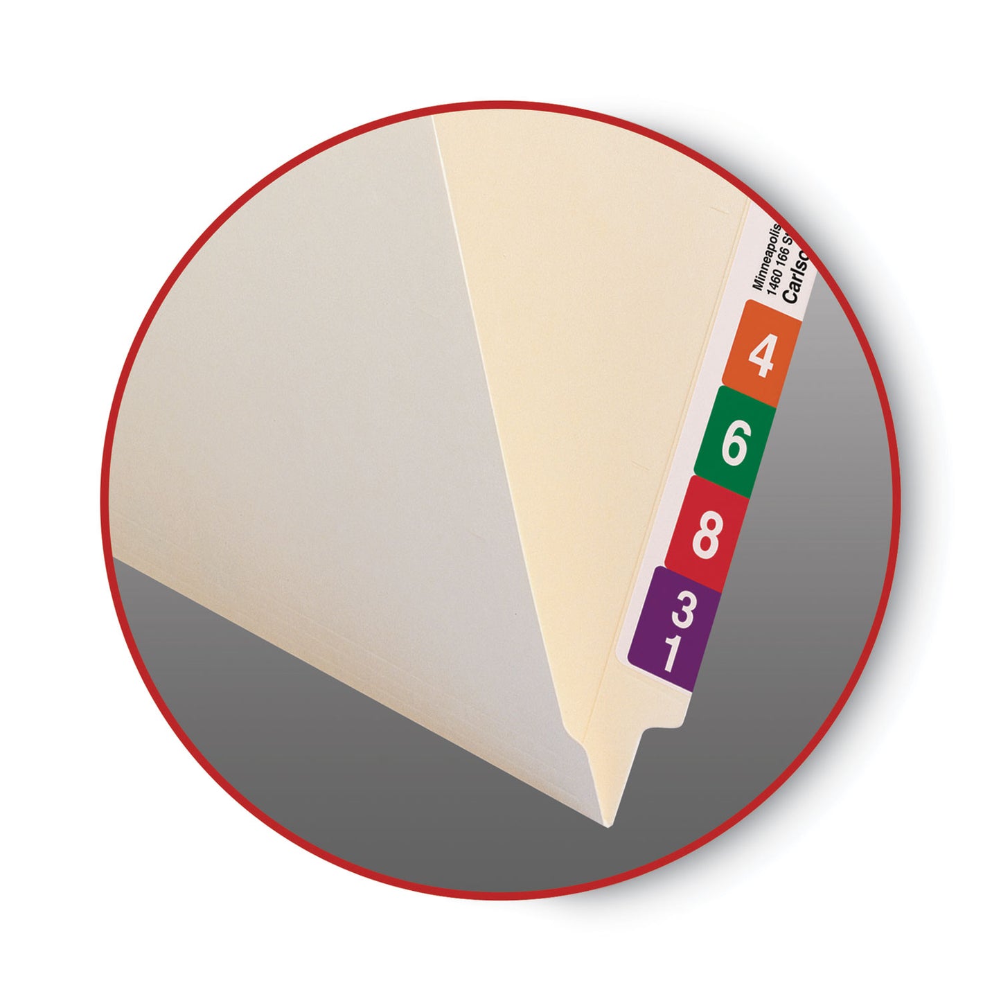 Smead End Tab Fastener Folders with Reinforced Straight Tabs, 11-pt Manila, 2 Fasteners, Legal Size, Manila Exterior, 50/Box (37115)