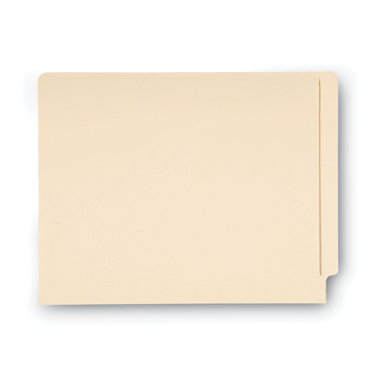Smead 100% Recycled Manila End Tab Folders, Straight Tabs, Letter Size, 0.75" Expansion, Manila, 100/Box (24160)