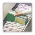 Smead Colored File Pockets, 1.75" Expansion, Letter Size, Green (73216)