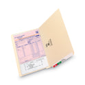 Smead Heavyweight Manila End Tab Folders, 9.5" High Front, Reinforced Straight Tabs, Legal Size, 0.75" Expansion, Manila, 100/Box (27110)