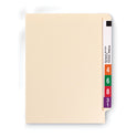 Smead Fastener Folder with Divider, 0.75" Expansion, 1 Divider, 4 Fasteners, Letter Size, Manila Exterior, 50/Box (34220)