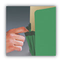 Smead Colored File Pockets, 1.75" Expansion, Letter Size, Green (73216)