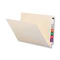 Smead Heavyweight Manila End Tab Folders, 9.5" High Front, Reinforced Straight Tabs, Legal Size, 0.75" Expansion, Manila, 100/Box (27110)