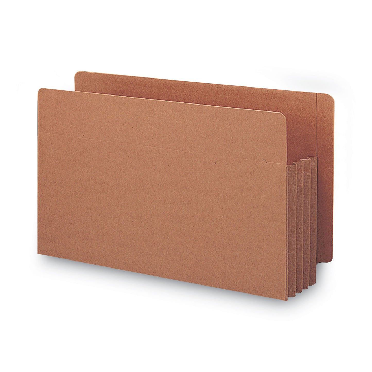 Smead Heavy-Duty Redrope End Tab TUFF Pockets, 3.5" Expansion, Legal Size, Redrope, 10/Box (74780)