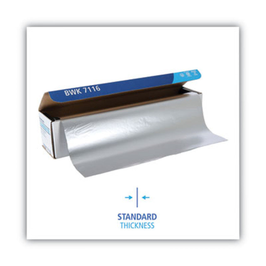 Standard Aluminum Foil Roll, 63 Gauge, 18" x 1,000 ft