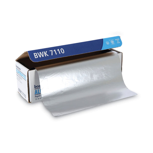 Boardwalk Standard Aluminum Foil Roll, 63 Gauge, 12" x 500 ft (7110)