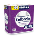 Cottonelle Ultra ComfortCare Toilet Paper, Soft Tissue, Mega Rolls, Septic Safe, 2-Ply, White, 284 Sheets/Roll, 24 Rolls/Pack (53756)