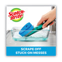 Scotch-Brite Advanced Soap Control Non-Scratch Dishwand, 4 x 11.25, Blue (451U4)