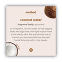 Method Gel Hand Wash, Coconut Waters Scent, 12 oz (01853)