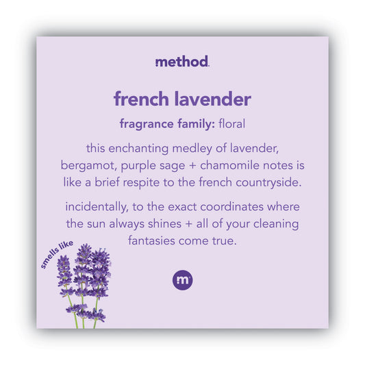 Method Gel Hand Wash, French Lavender Scent, 12 oz (00031)