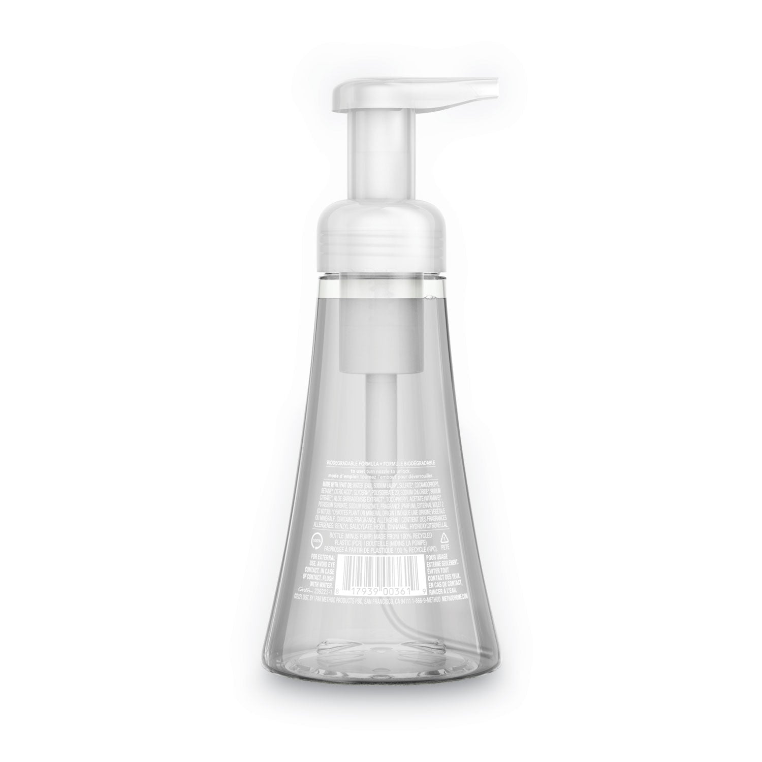 Method Foaming Hand Wash, Sweet Water Scent, 10 oz, 6/Carton (00361CT)