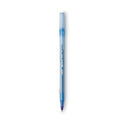 BIC Round Stic Xtra Life Ballpoint Pen Value Pack, Stick, Medium 1 mm, Blue Ink, Translucent Blue Barrel, 60/Box (GSM609BE)