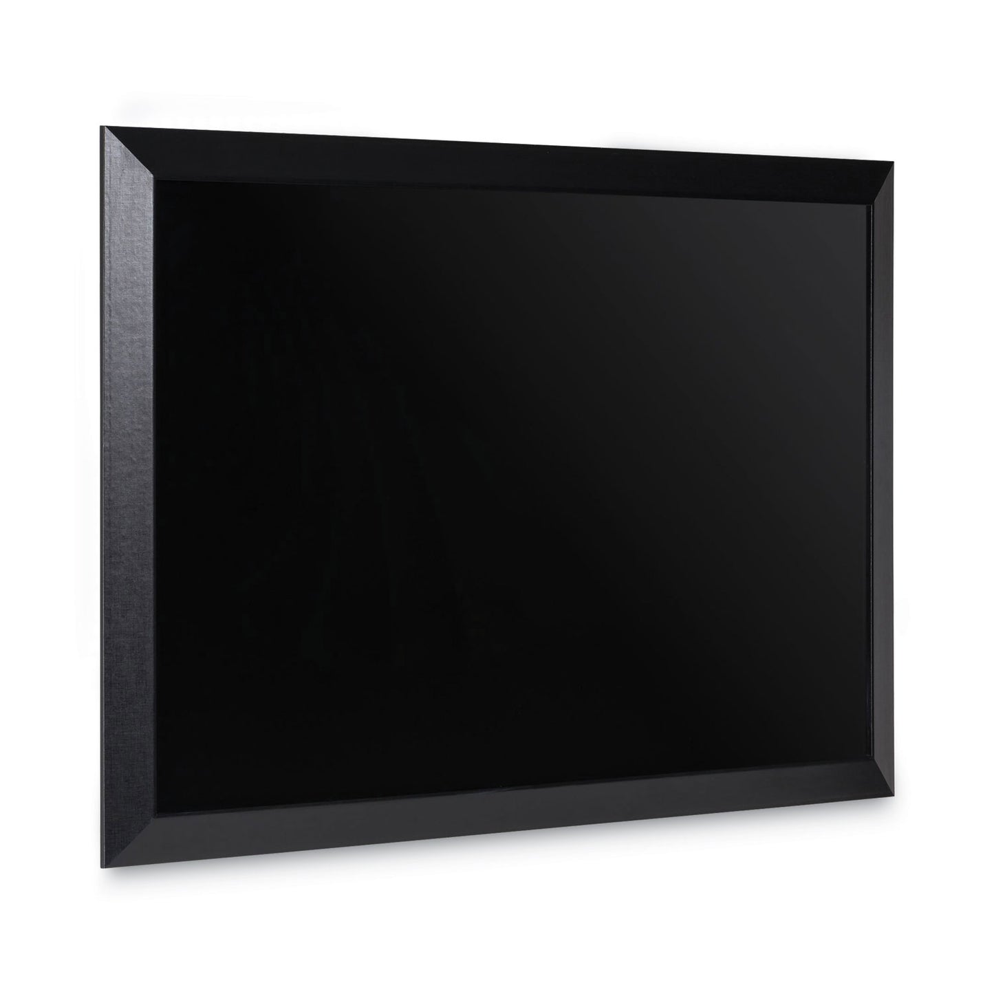 MasterVision Kamashi Wet-Erase Board, 36 x 24, Black Surface, Black Wood Frame (MM07151620)