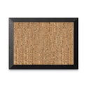 MasterVision Natural Cork Bulletin Board, 36 x 24, Tan Surface, Black Wood Frame (SF0722581012)