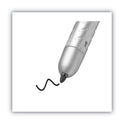BIC Intensity Retractable Permanent Marker, Fine Bullet Tip, Black, Dozen (PMR11BK)