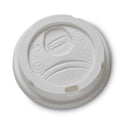 Dixie Drink-Thru Lid, Fits 8oz Hot Drink Cups, Fits 8 oz Cups, White, 1,000/Carton (9538DX)