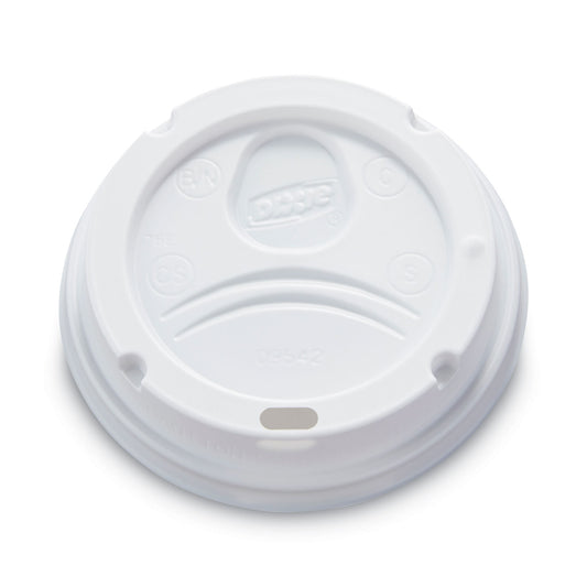 Dixie Dome Drink-Thru Lids, Fits 10 oz to 16 oz PerfecTouch