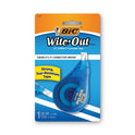 BIC Wite-Out EZ Correct Correction Tape, Non-Refillable, Randomly Assorted Applicator Colors, 0.17" x 472" (WOTAPP11)