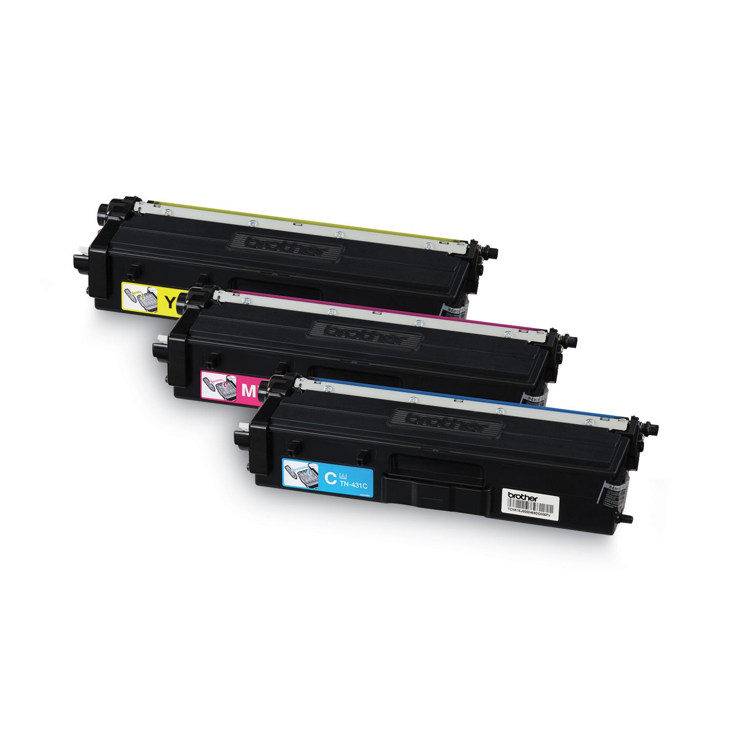 Brother TN4313PK Toner, 1,800 Page-Yield, Cyan/Magenta/Yellow